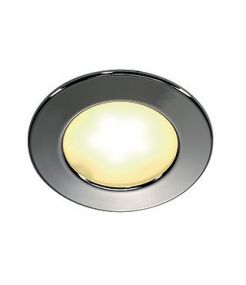 Encastré rond chrome DL 126 LED, 3W LED, blanc chaud, 12V