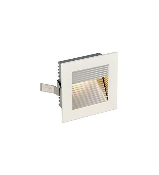 FRAME CURVE LED blanche, encastré carré blanc mat intérieur