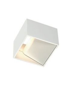 Applique carrée blanche slv LOGS IN, 5W LED, 3000K