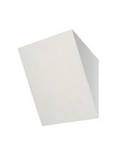 Applique PLASTRA GL 105 TORCH, plâtre blanc, E14, max. 11W